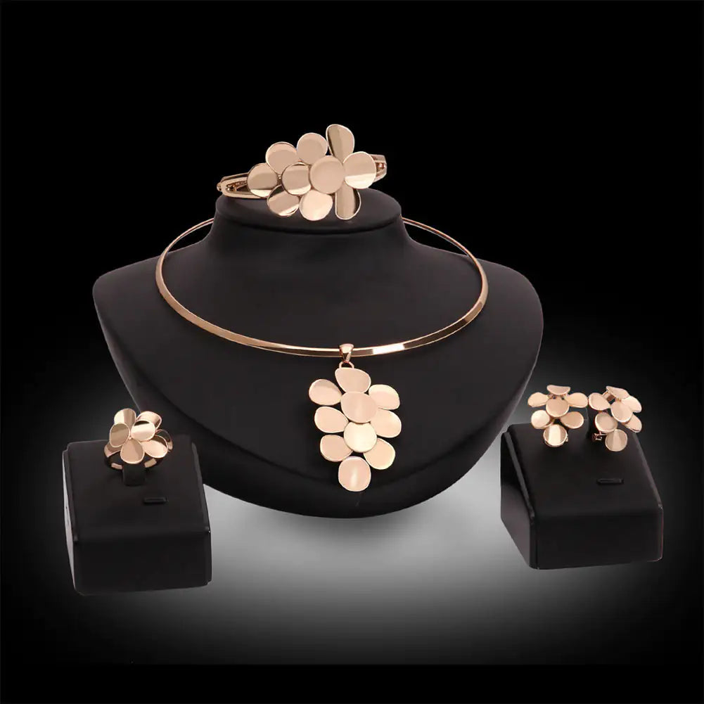 Gold Indian Bridal Jewelry Sets - Mix Style Gold Indian Bridal Jewelry Sets