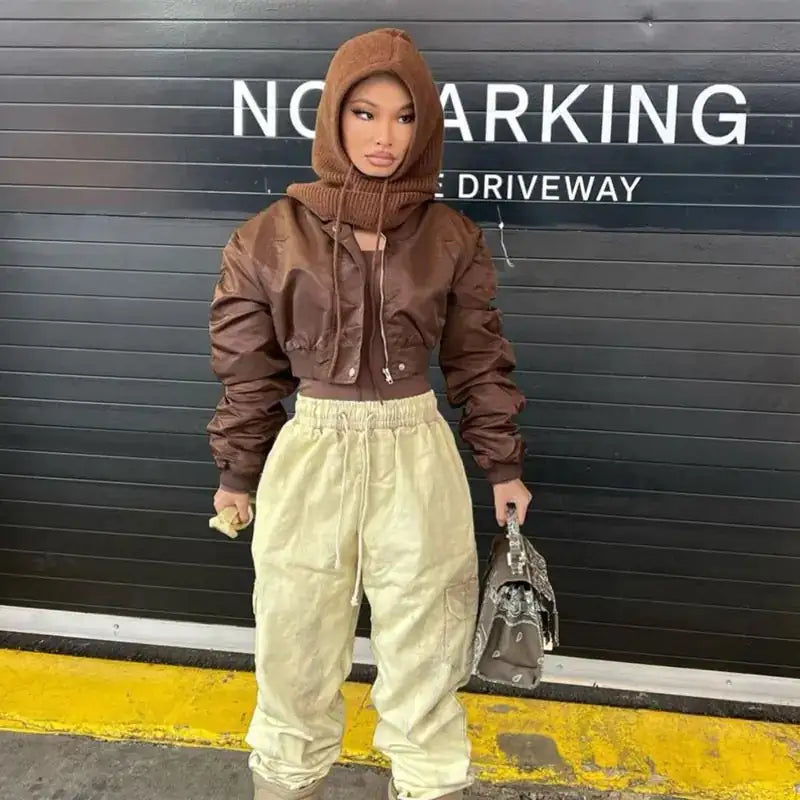 Stylish Cold-Weather Scarf Hood