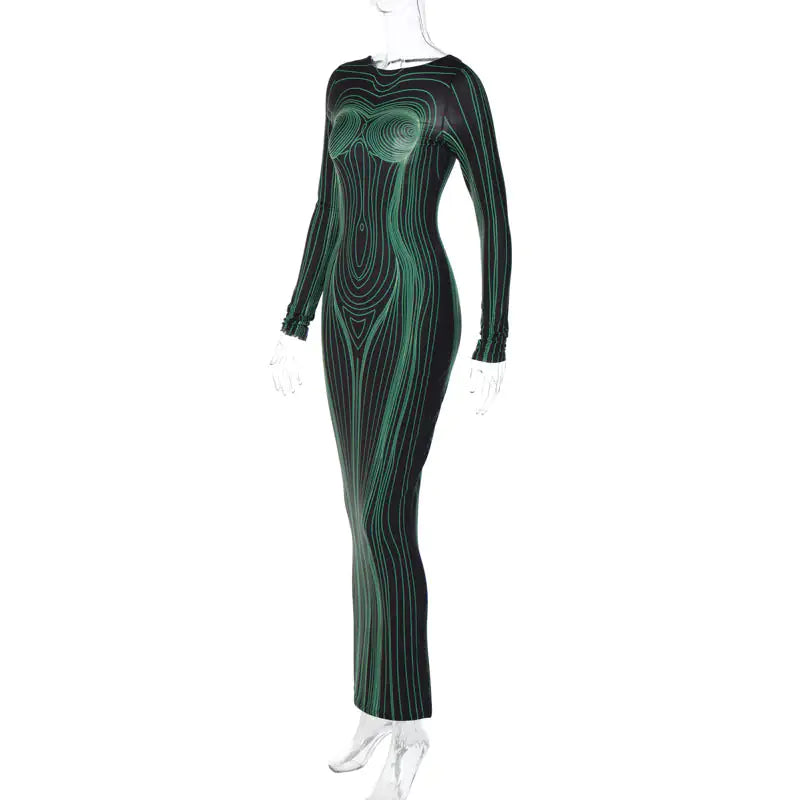 Artistic Flair Maxi Dress