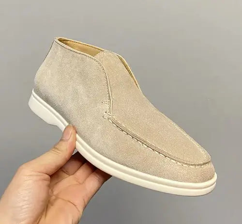 Retro Flat Ankle-Length Loafers