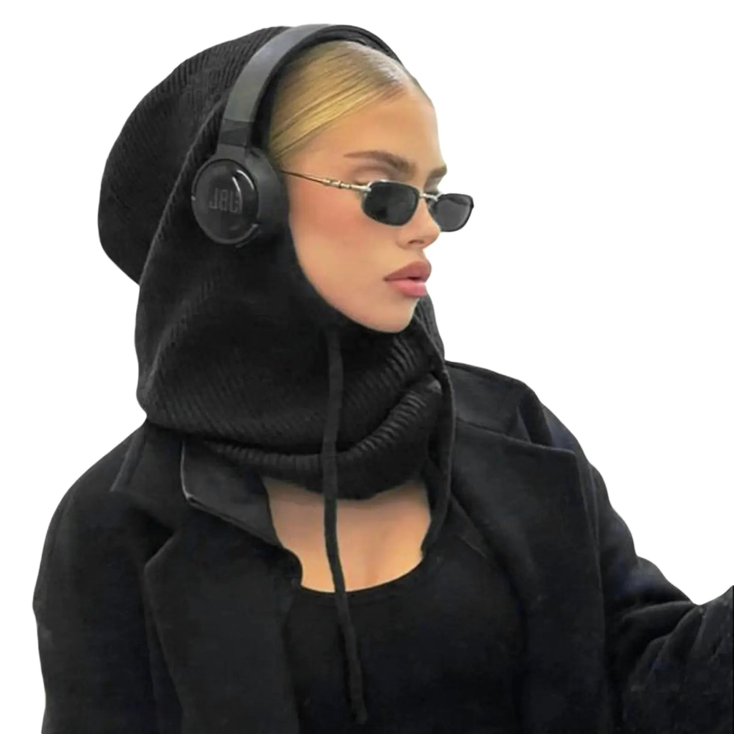 Stylish Cold-Weather Scarf Hood