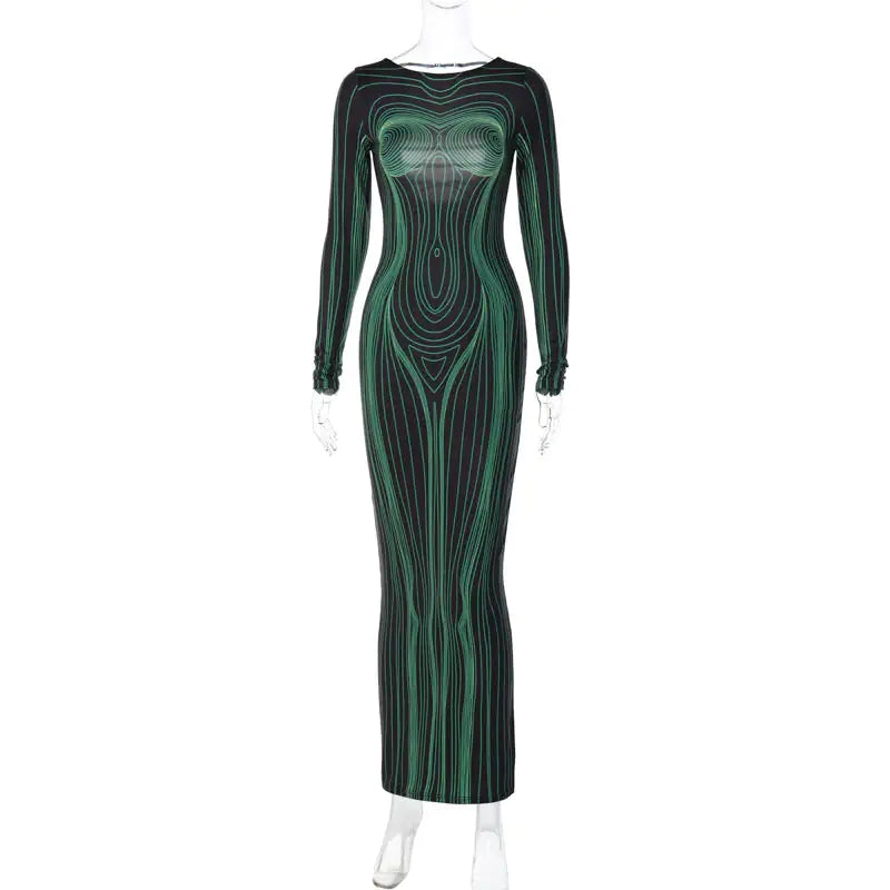 Artistic Flair Maxi Dress