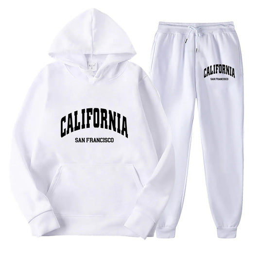 Californian Chill Hoodie and Jogger Pair