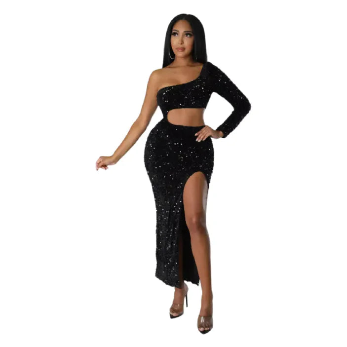 Chic One-Shoulder Dress