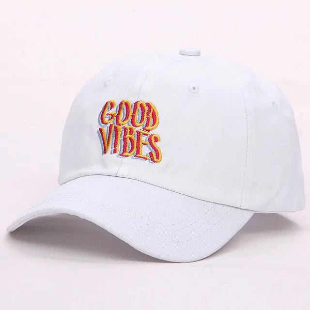 Stylish Good Vibes Embroidered Unisex Hat