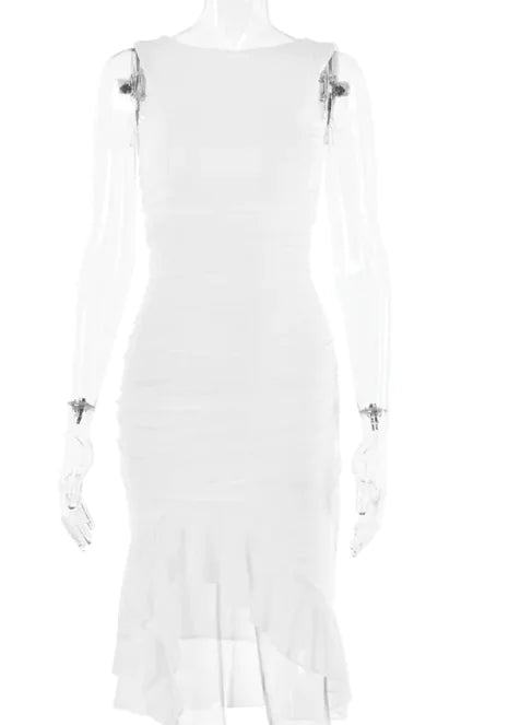 Urban Charm Midi Dress