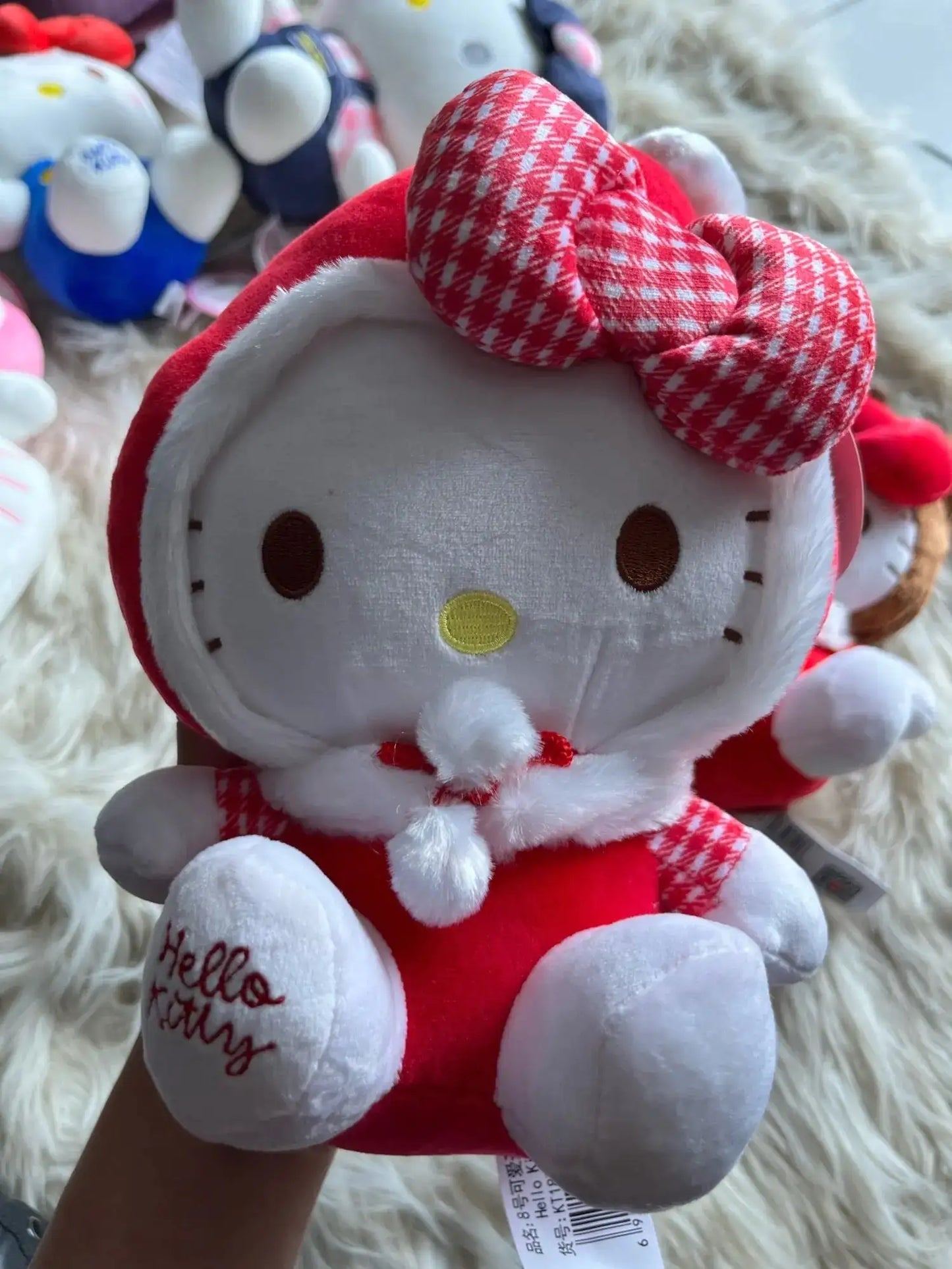 Adorable Hello Kitty Christmas Santa Reindeer Plushies