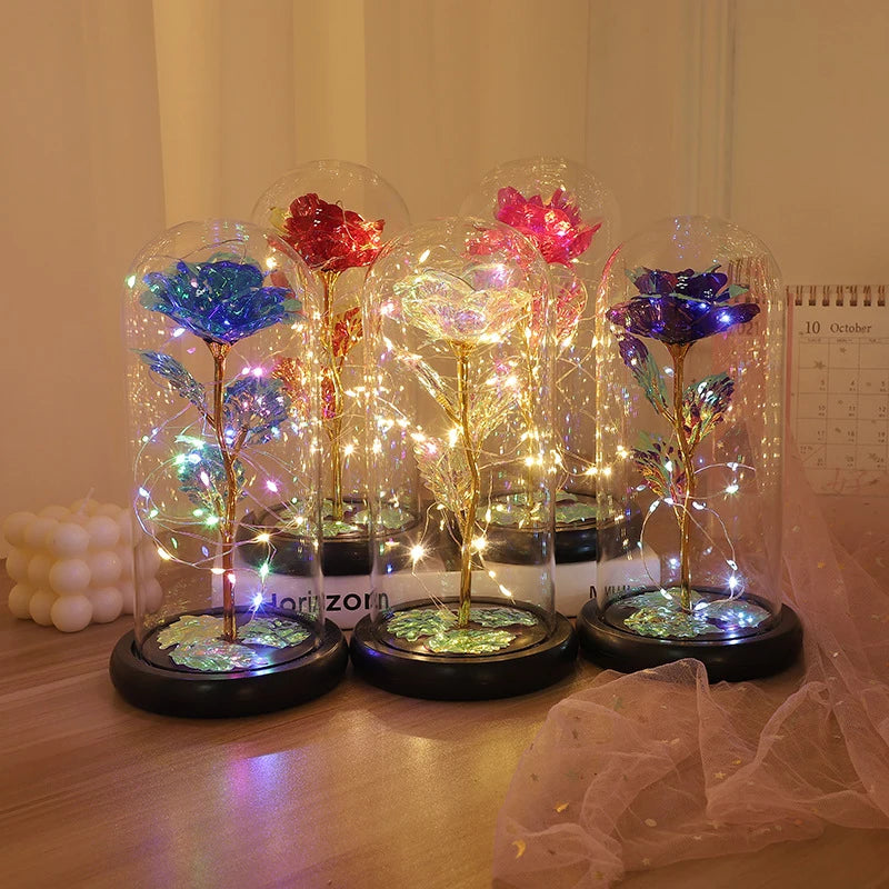 Love Story Illuminated Rose