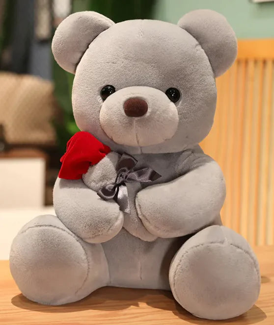 Charming Rose Teddy Plush