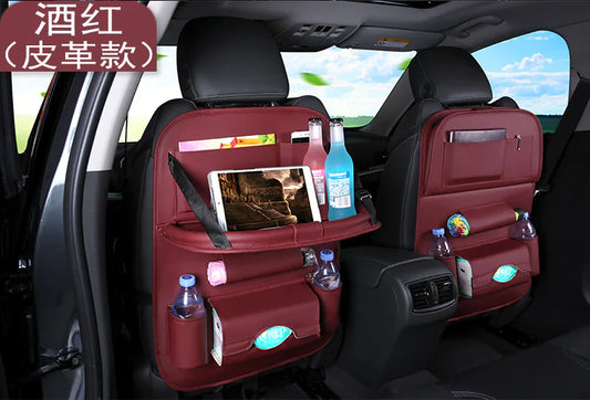Essential Car Seat Storage with Pull-Out Table