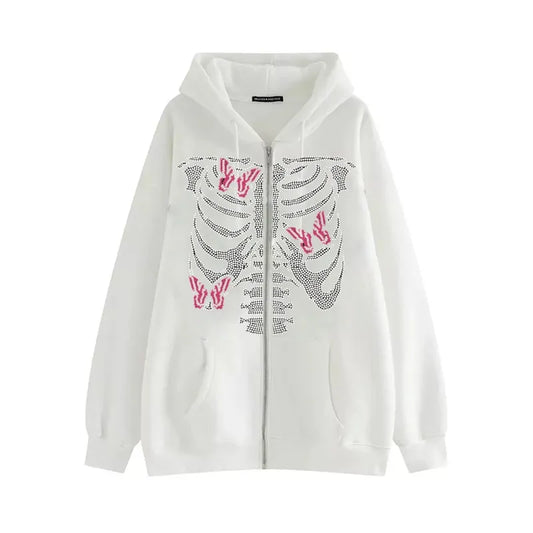 Street Chic Hip-Hop Butterfly Women's Hoodie