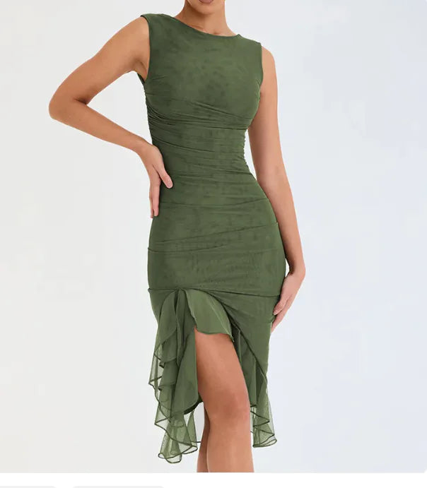 Urban Charm Midi Dress