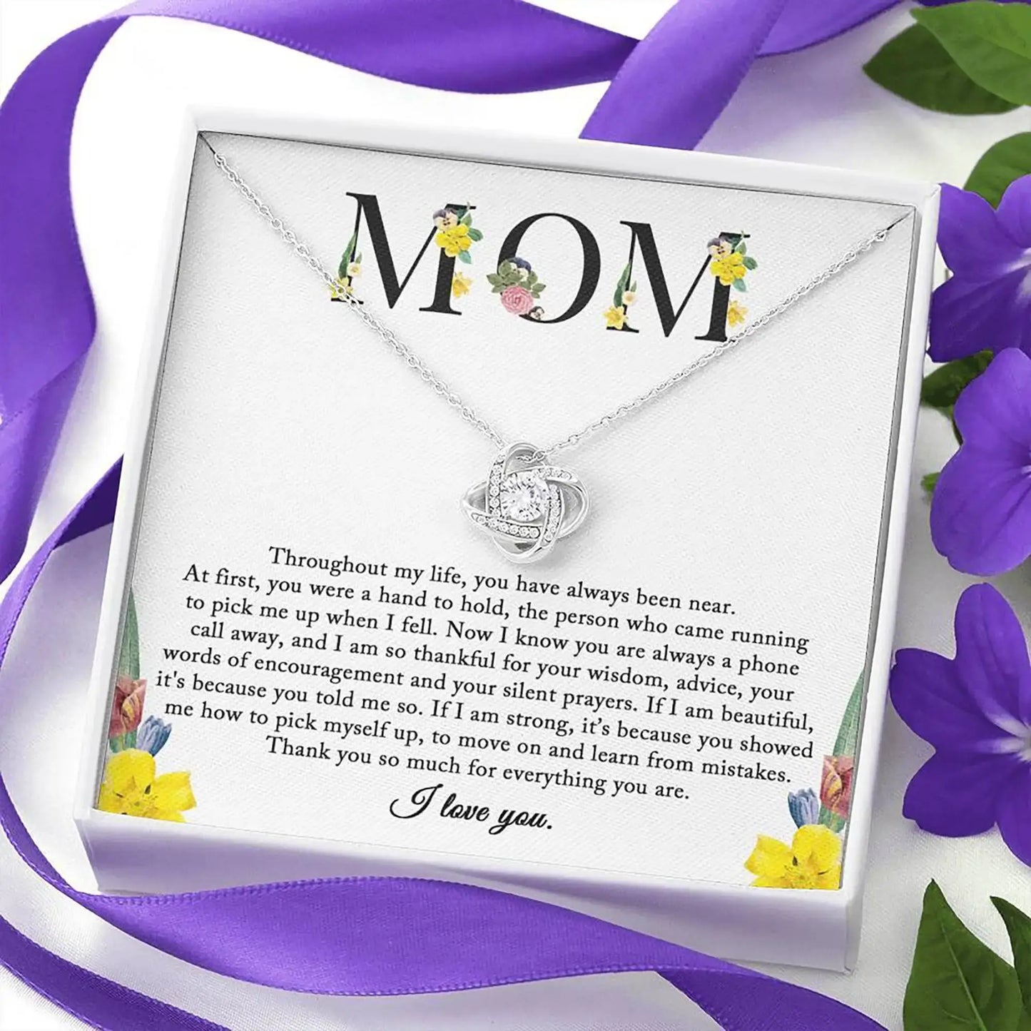 Endless Love Mom Necklace
