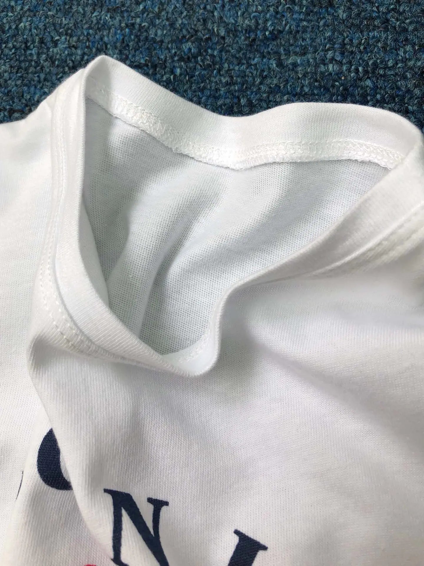 Sleek Summer Letter T-Shirt