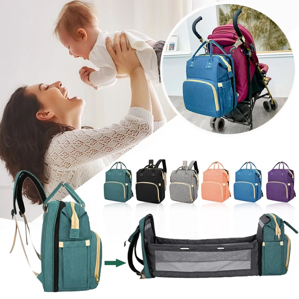 Travel-Ready Diaper and Crib Bag