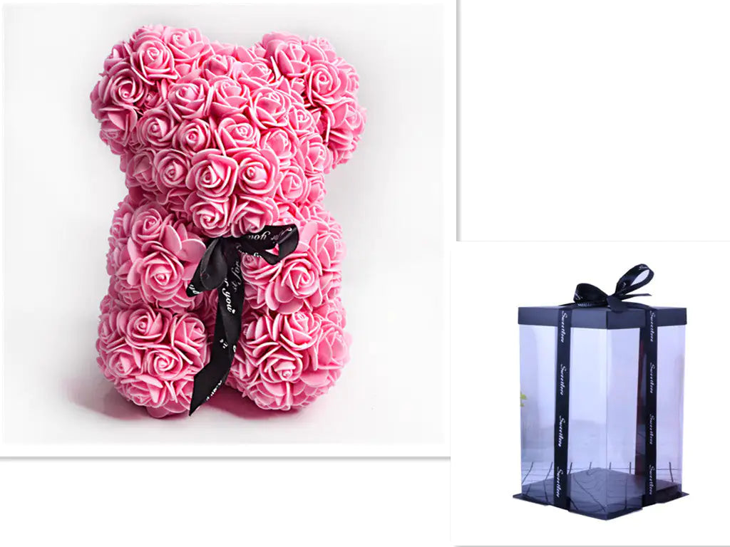 Enchanting Rose Teddy for Valentine's