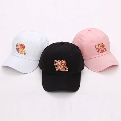 Stylish Good Vibes Embroidered Unisex Hat