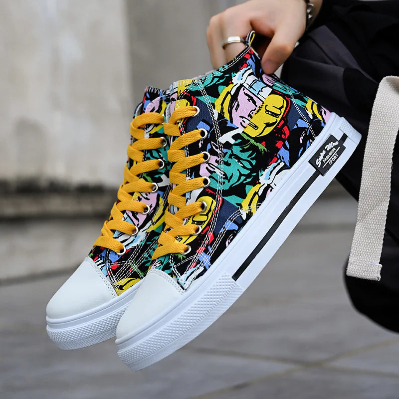 Urban Flex Canvas Sneakers