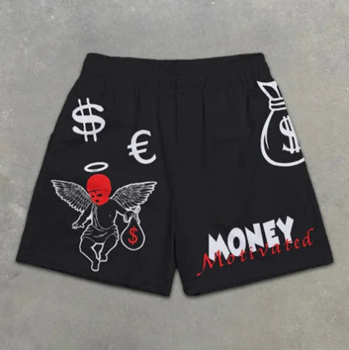 Active Camo Unisex Summer Shorts
