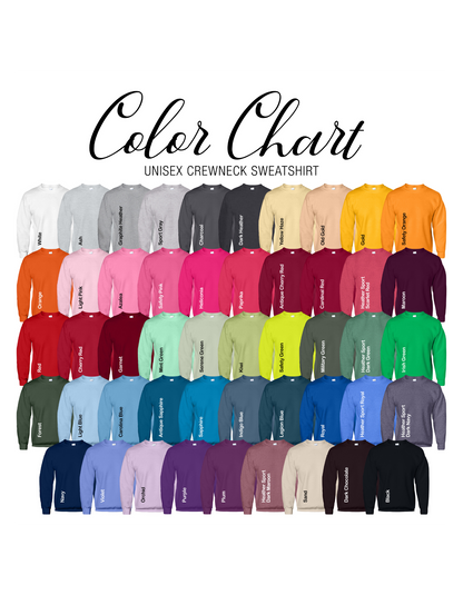 Festive & Fearless – Colorful Teacher Christmas Sweatshirt