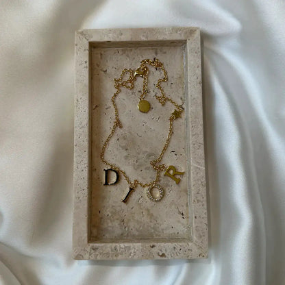 Elegant Gold Dee Necklace