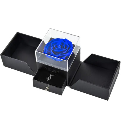 Forever Rose Love Necklace Set