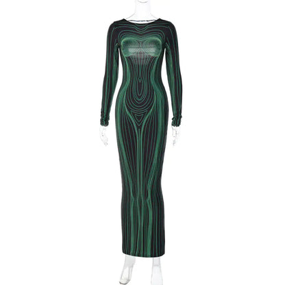 Artistic Flair Maxi Dress