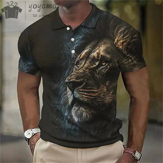 Animal Extravaganza Men's Polo