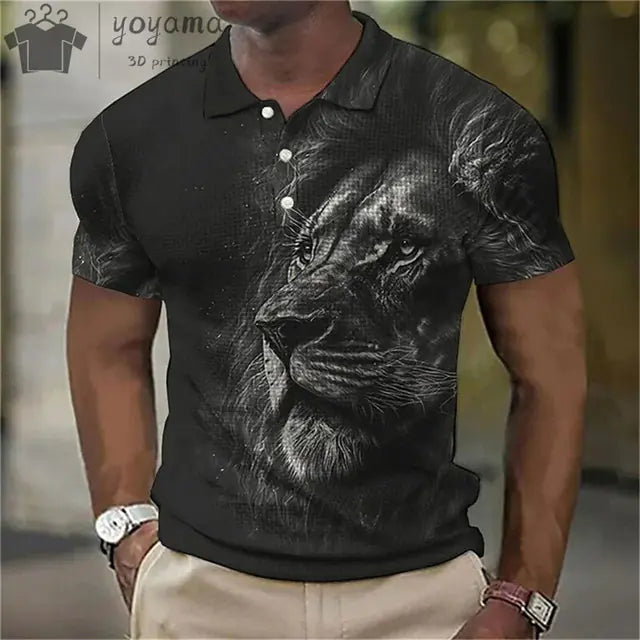 Animal Extravaganza Men's Polo