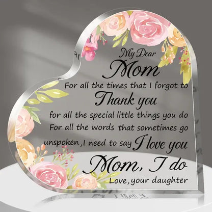 Eternal Love Acrylic Plaque