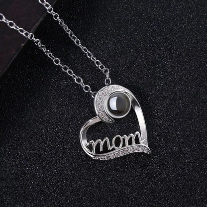 Elegant Titanium Geometric Necklace – Premium Gift