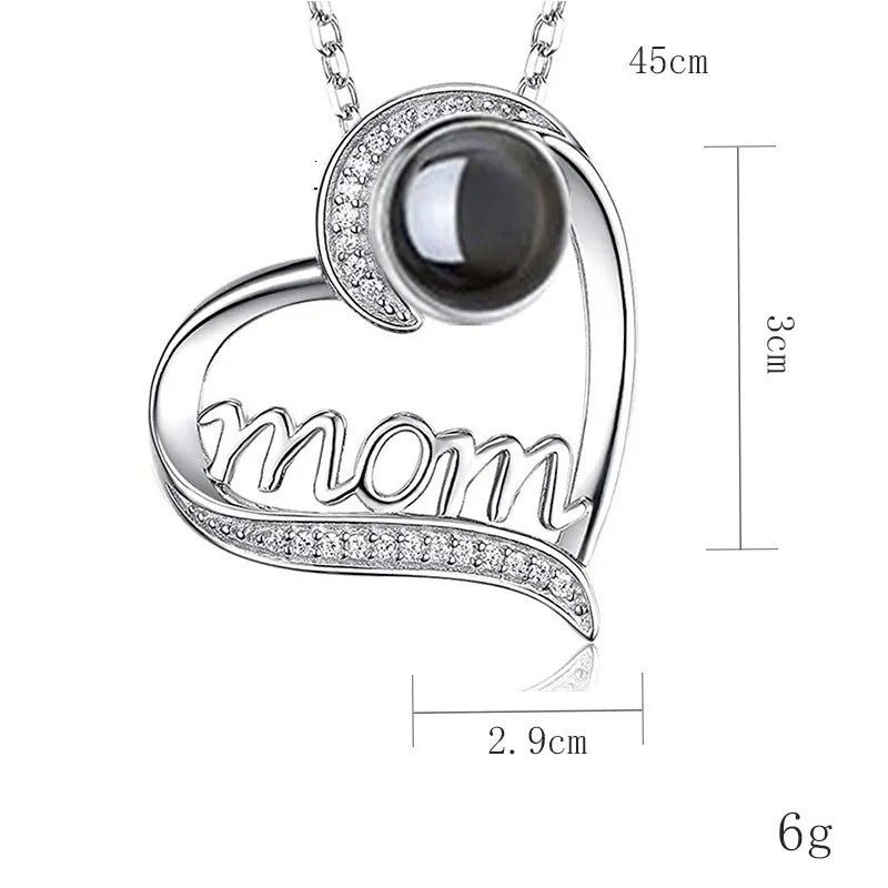 Elegant Titanium Geometric Necklace – Premium Gift