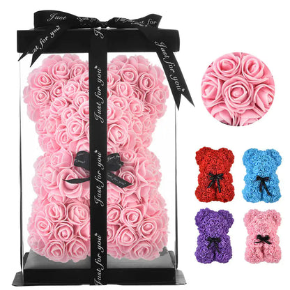 Enchanting Rose Teddy for Valentine's