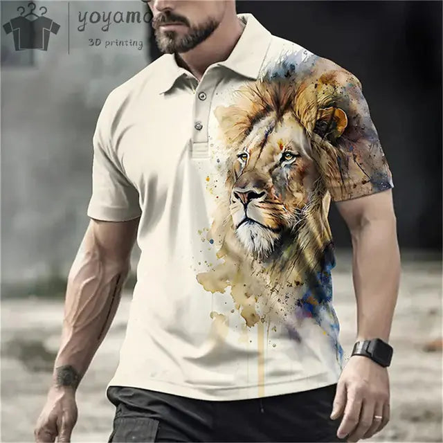 Animal Extravaganza Men's Polo