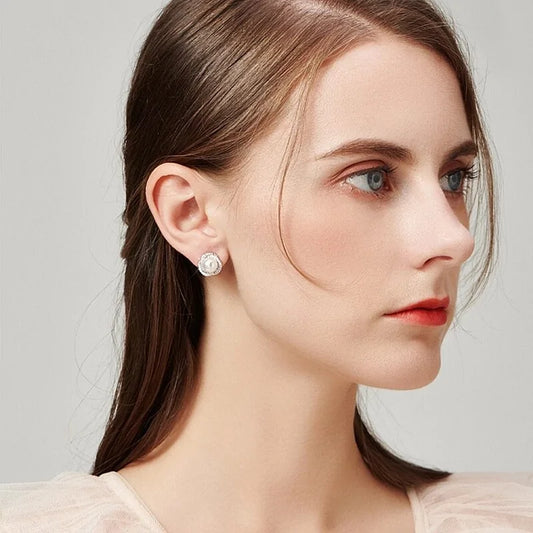 Luxury Pearl Stud Earrings and/or Pearl Necklace