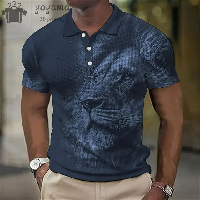 Animal Extravaganza Men's Polo