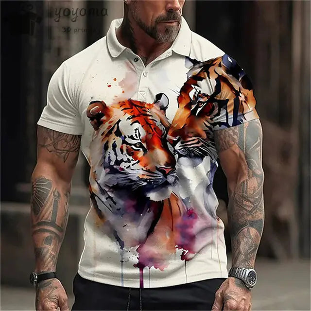 Animal Extravaganza Men's Polo