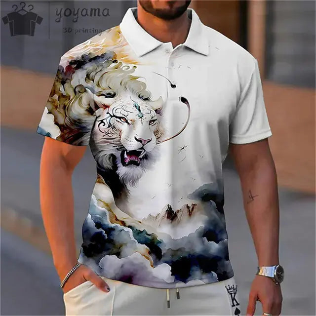 Animal Extravaganza Men's Polo