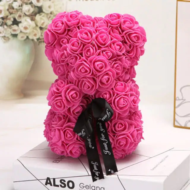 Enchanting Rose Teddy for Valentine's