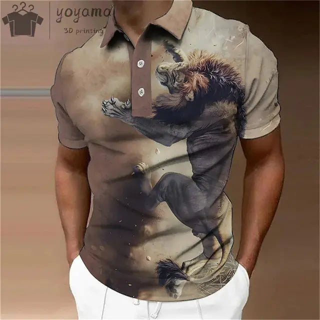 Animal Extravaganza Men's Polo
