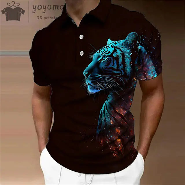 Animal Extravaganza Men's Polo
